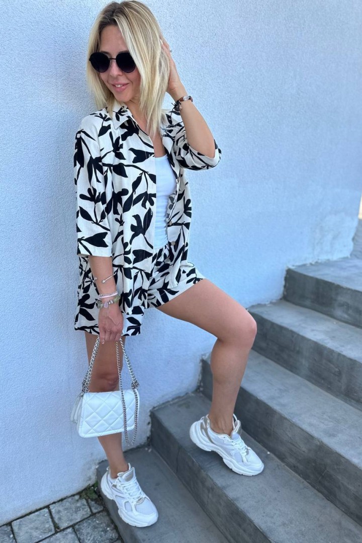 Женский костюм з шортами   BAV-1074A550