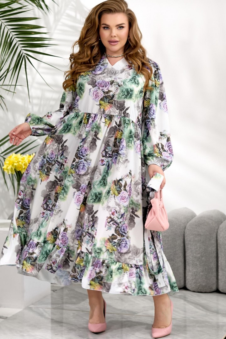 Сукня в квітковому принті BAV-2615A550 