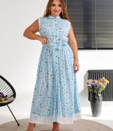 Платье с пояском BAV-2504A600