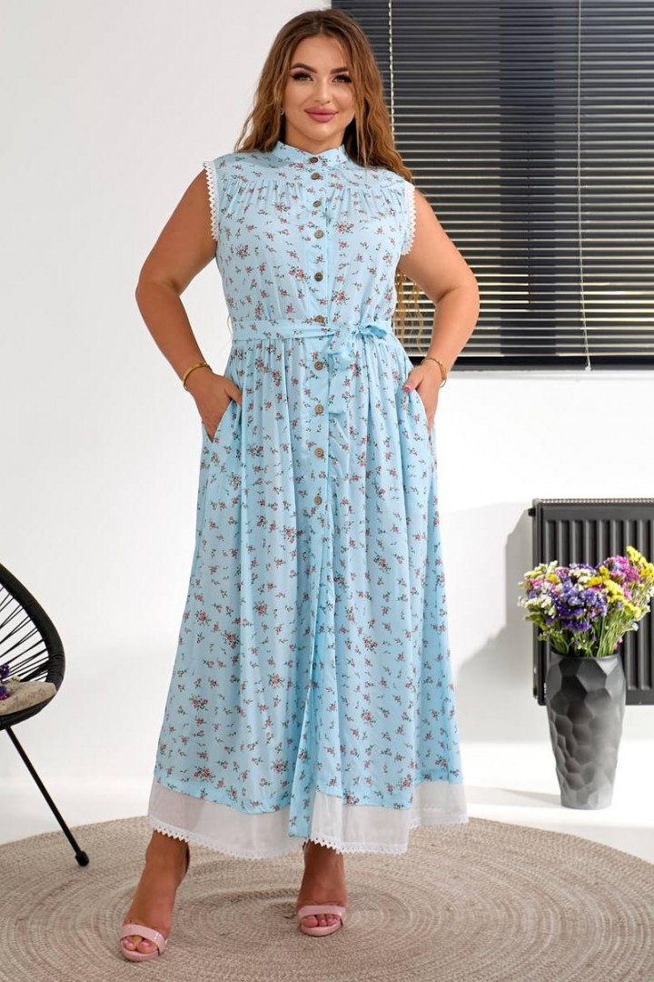 Платье с пояском BAV-2504A600