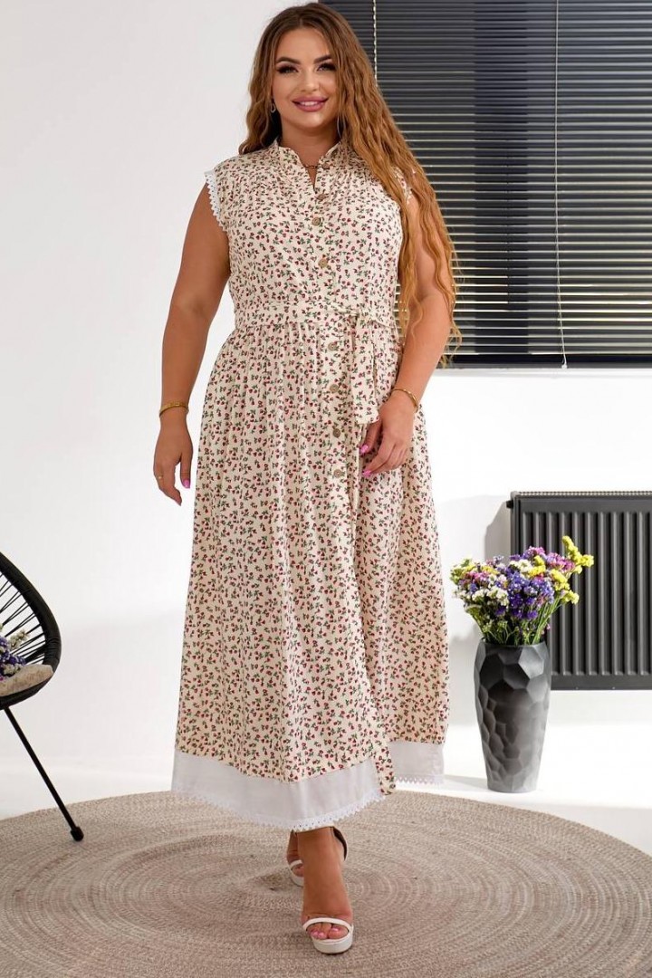 Платье с пояском BAV-2504A600