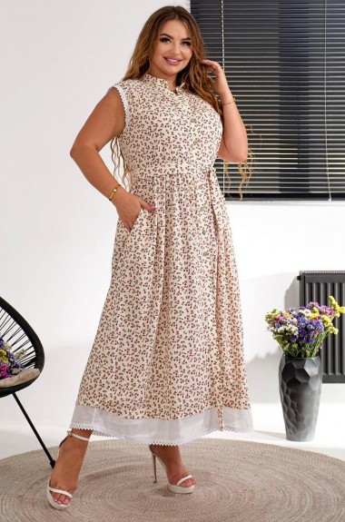 Платье с пояском BAV-2504A600