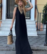 Льняной сарафан BAV-2503A600