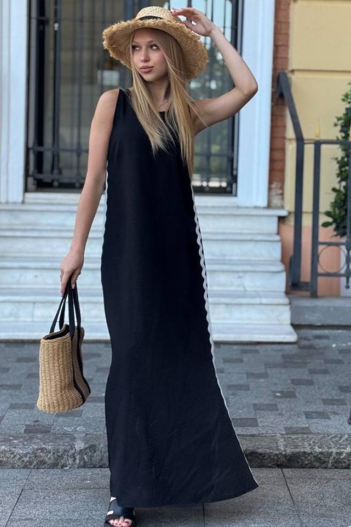 Льняной сарафан BAV-2503A600