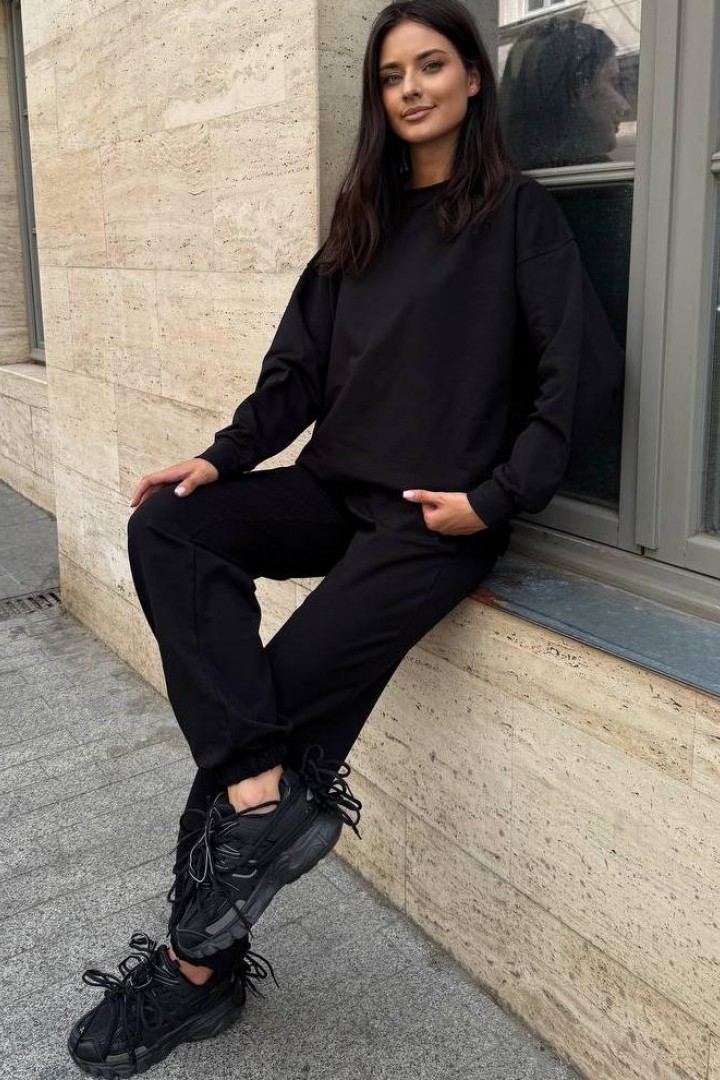 Костюм с вольным свитшотом SPL-7076A660