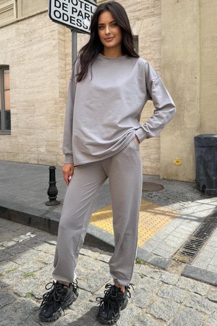 Костюм с вольным свитшотом SPL-7076A660