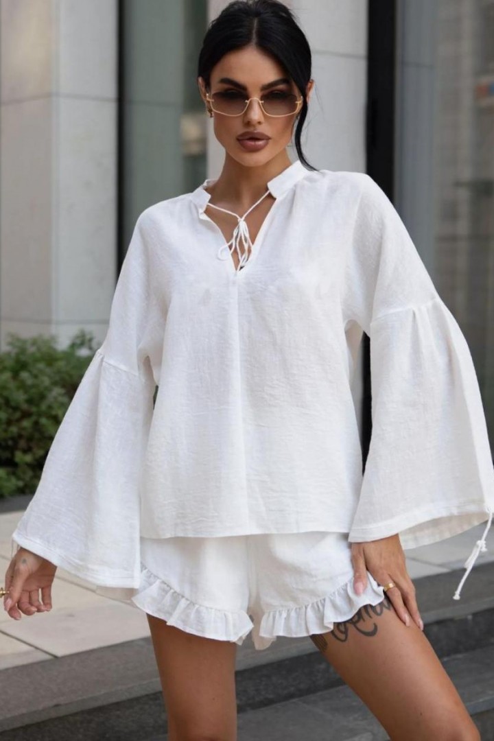 Шорти и блузка широкими рукавами SPL-7091A490