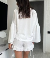 Шорти и блузка широкими рукавами SPL-7091A490