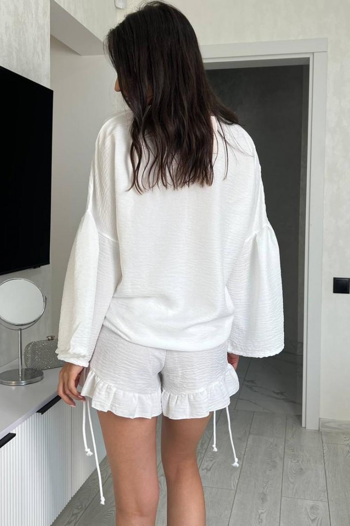 Шорти и блузка широкими рукавами SPL-7091A490