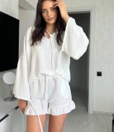 Шорти и блузка широкими рукавами SPL-7091A490