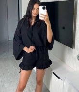 Шорти и блузка широкими рукавами SPL-7091A490