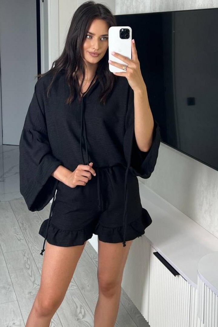 Шорти и блузка широкими рукавами SPL-7091A490