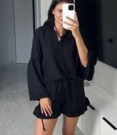 Шорти и блузка широкими рукавами SPL-7091A490