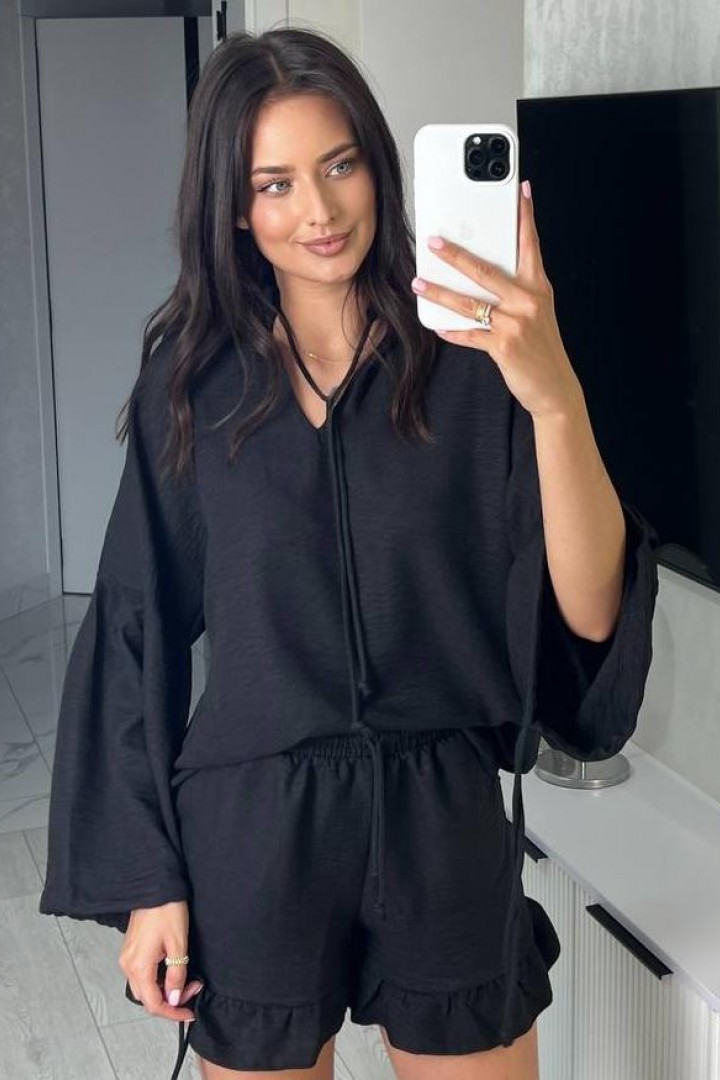 Шорти и блузка широкими рукавами SPL-7091A490