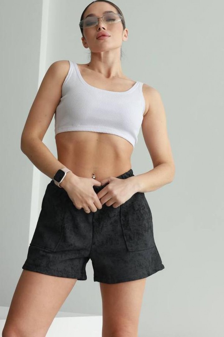 Шорти с эфектом варенки SPL-7105A390