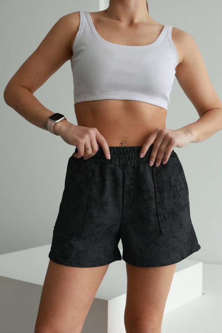 Шорти с эфектом варенки SPL-7105A390