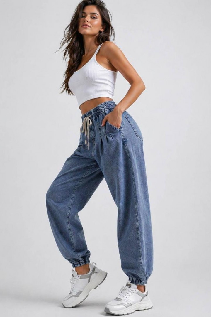 Джинсы с карманами JK-7003A550