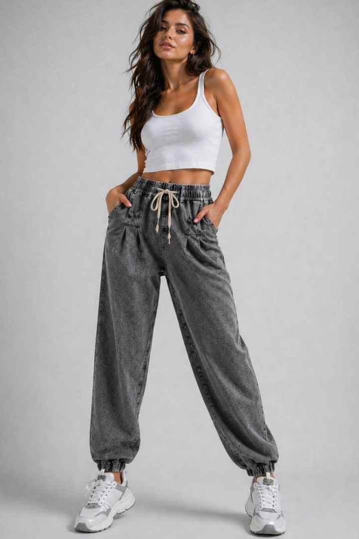 Джинсы с карманами JK-7003A550