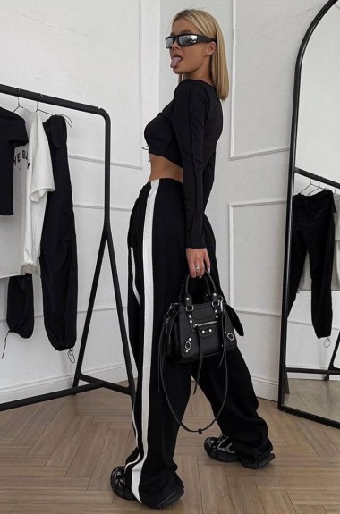 Спортивные брюки с лампасами DMP-A289A250 Спортивные брюки с лампасами DMP-A289A250