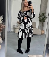 Молодіжна сукня на резинці IMMA-400.1A580