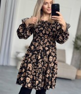 Платье с цветочным принтом IMMA-401.1A580