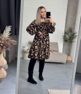 Платье с цветочным принтом IMMA-401.1A580