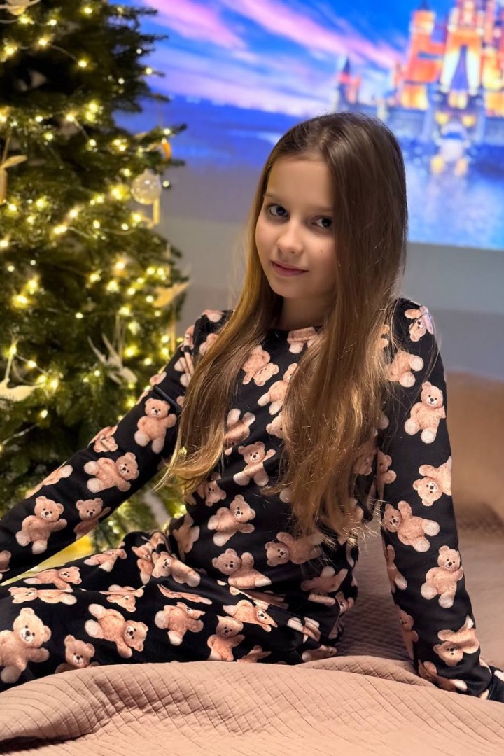 Детская велюровая пижама ZIF-2283A670