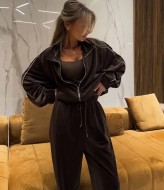 Спортивный костюм женский велюр VOL-730A600