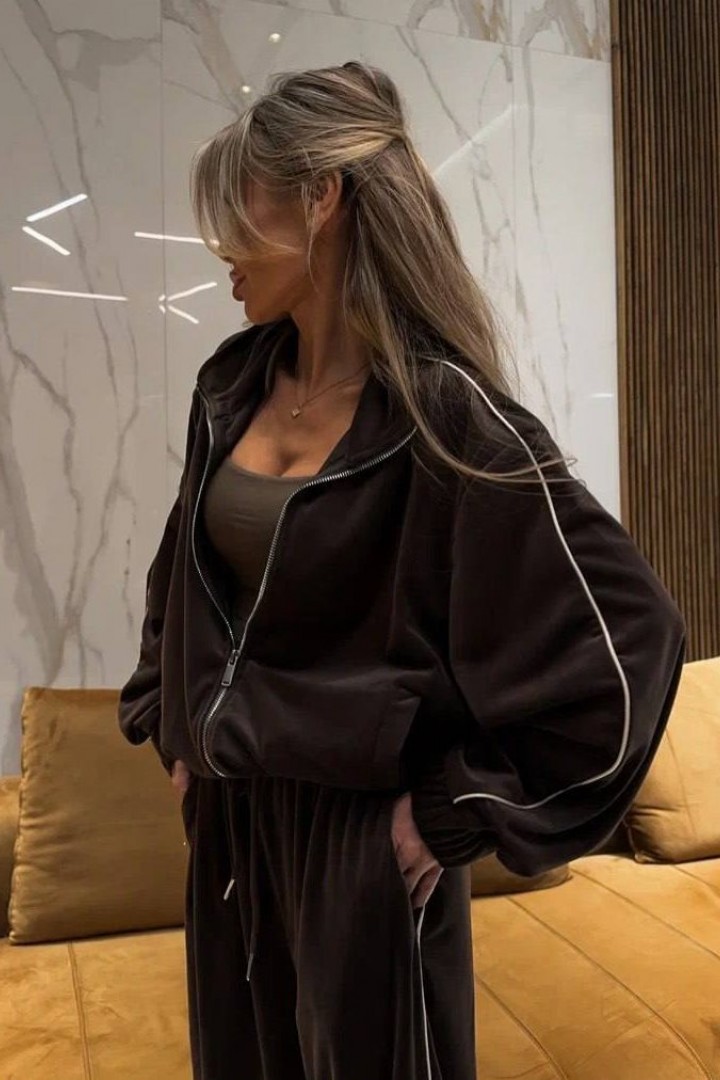 Спортивный костюм женский велюр VOL-730A600