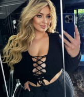 Топ со шнуровкой спереди  INS-336A500