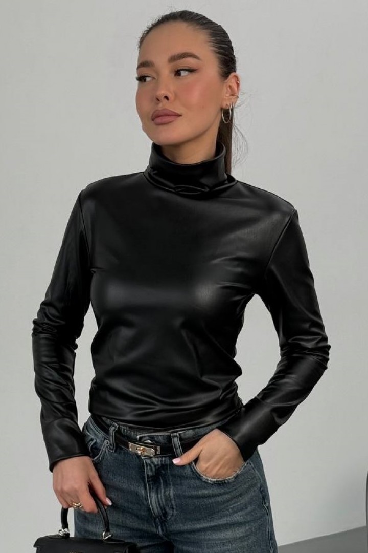 Топ из экокожи DMP-R1878A300