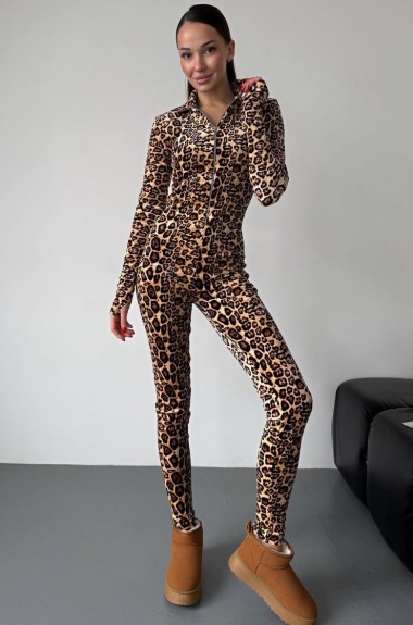 Велюровый комбинезон DMP-R1913A550