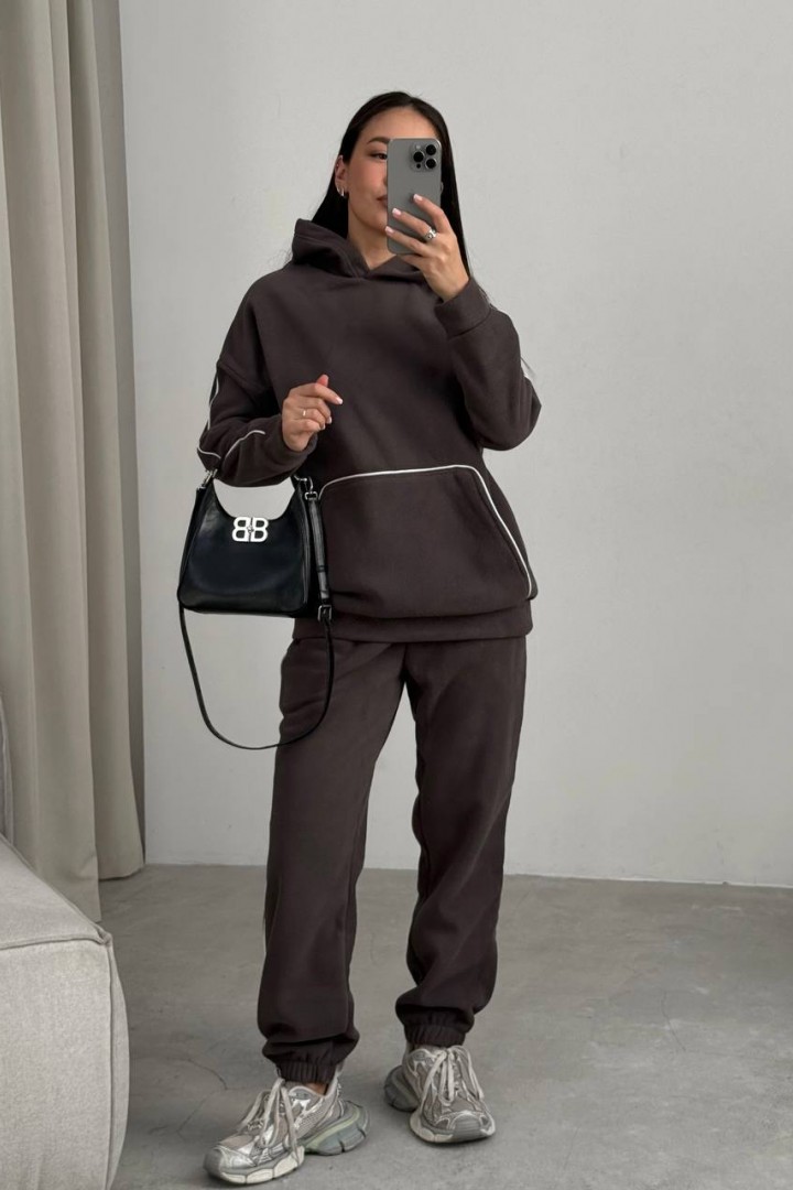 Спортивный флисовый костюм  DMP-R1860A650B700