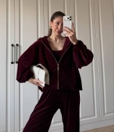 Жіночий прогулянковий костюм трійка ANM-421A700