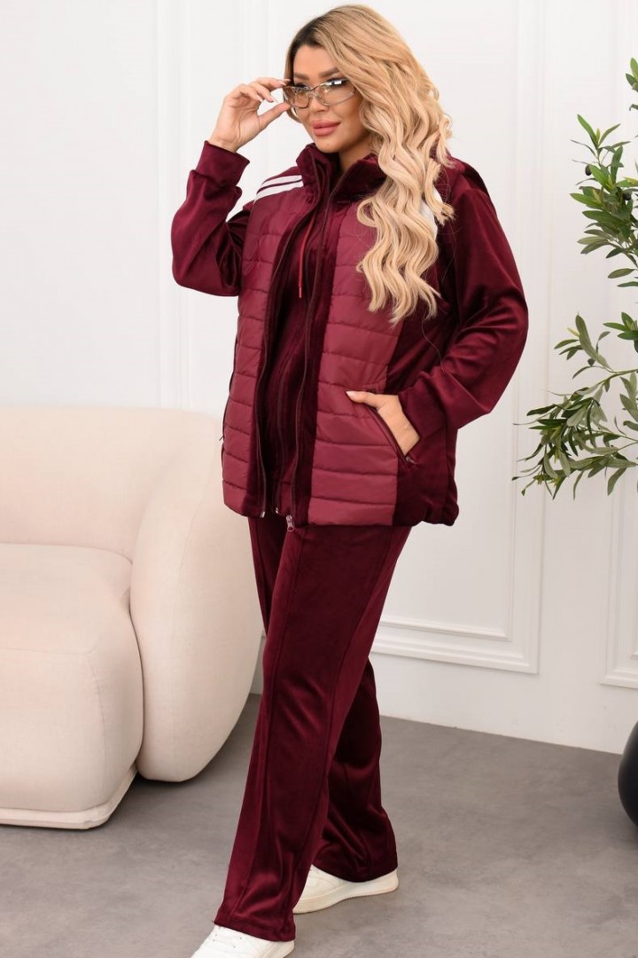 Костюм женский тройка с жилеткой  VL-1138A1500