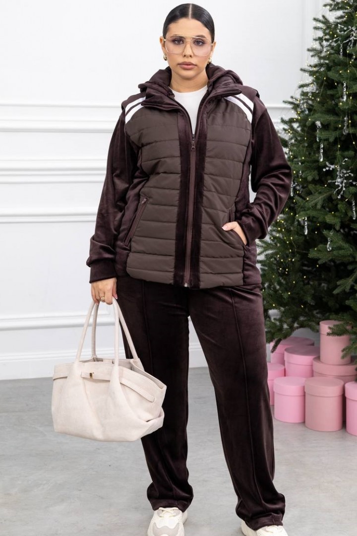 Костюм женский тройка с жилеткой  VL-1138A1500