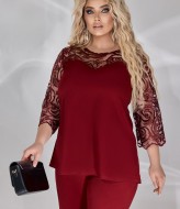 Вечерний праздничный брючный костюм женский IT-1347A600