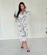 Платье с широким рукавом IMMA-235A490