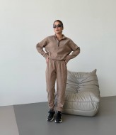 Вельветовый спортивный костюм женский IMMA-286A495