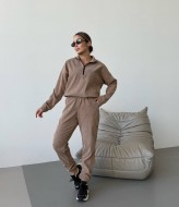 Вельветовый спортивный костюм женский IMMA-286A495