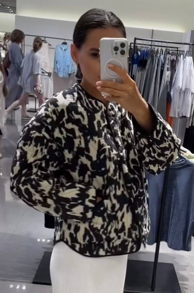 Куртка женская бомбер DN-234A700