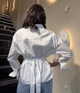 Паплінова сорочка NUL-8057A500