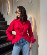 Паплінова сорочка NUL-8057A500