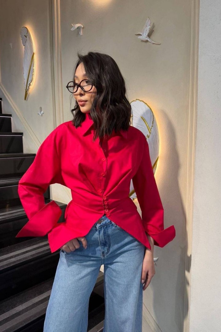 Паплінова сорочка NUL-8057A500