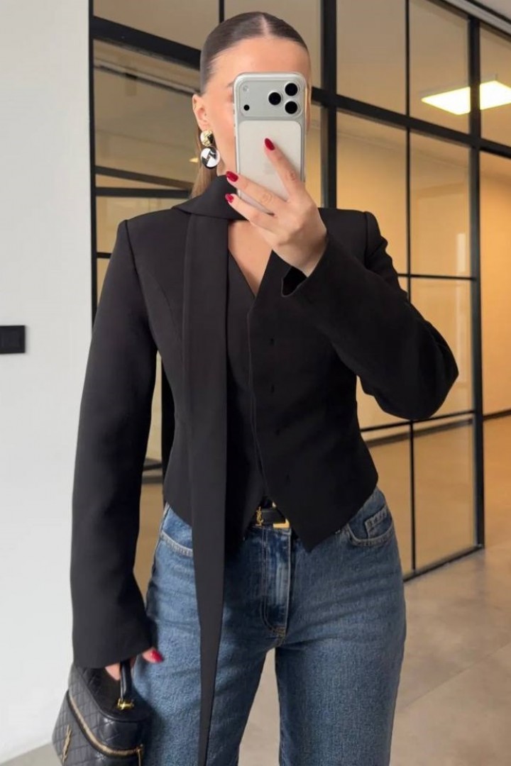 Укорочений піджак SSY-037A650