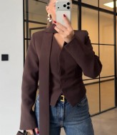 Пиджак женский укороченный  SSY-037A650