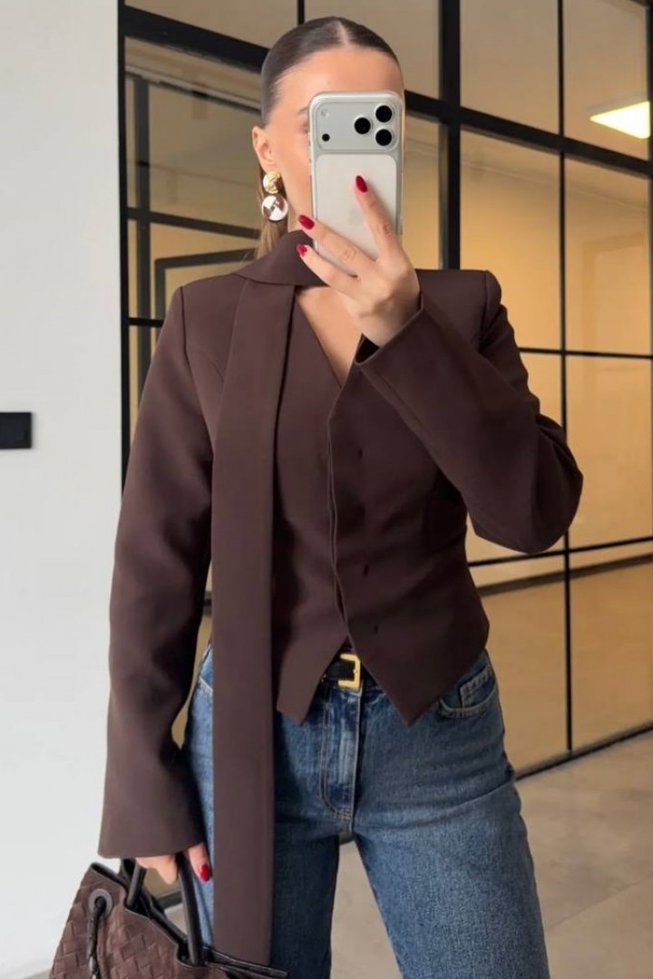 Укорочений піджак SSY-037A650