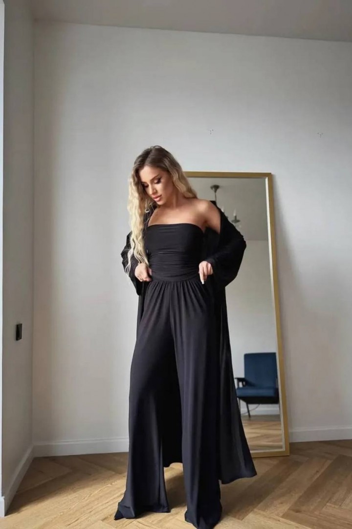 Комплект 3-ка кардиган, штани і топ INNA-764A800