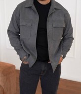 Замшева чоловіча сорочка KUT-1758A570