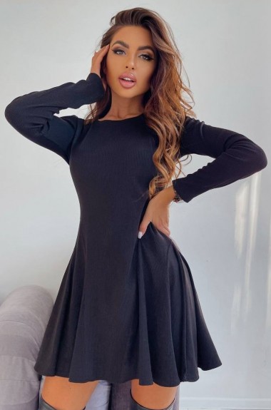 Трикотажное короткое платье IMMA-089A380 Трикотажное короткое платье IMMA-089A380